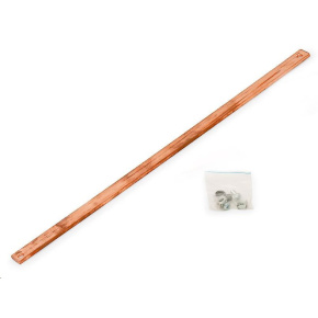 TRITON Zemnící lišta 22U (978mm), měď 5x20mm TRITON Zemnící lišta 22U (978mm), měď 5x20mm