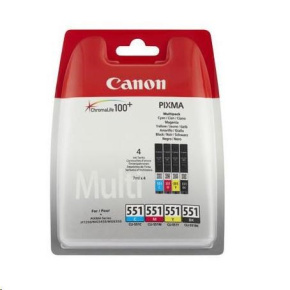 BAZAR - Canon CARTRIDGE CLI-571XL C/M/Y/BK PHOTO VALUE Multi-Pack pro PIXMA MG575x, MG6850x, MG775x, TS6052 (645 str.) -