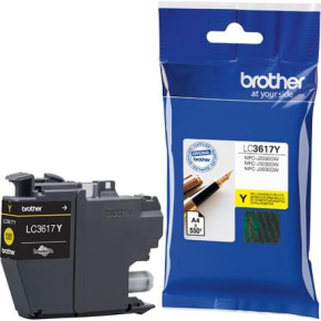 BROTHER INK LC-3617Y žlutý, yellow - 550stran, J2330, J3530, J3930 BROTHER INK LC-3617Y žlutý, yellow - 550stran, J2330, J3530, J3930