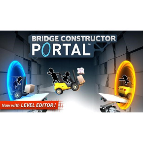 Bridge Constructor Portal (PC) klíč Steam Bridge Constructor Portal (PC) klíč Steam