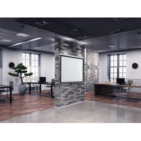 Nástěnné projekční plátno AVELI 130x130 cm (1:1) 72" Nástěnné projekční plátno AVELI 130x130 cm (1:1) 72"