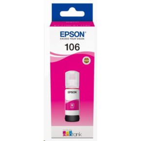 EPSON ink bar 106 EcoTank Magenta ink bottle EPSON ink bar 106 EcoTank Magenta ink bottle