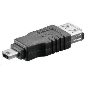 PREMIUMCORD Redukce USB 2.0 A - Mini B 5pin (F/M) PREMIUMCORD Redukce USB 2.0 A - Mini B 5pin (F/M)