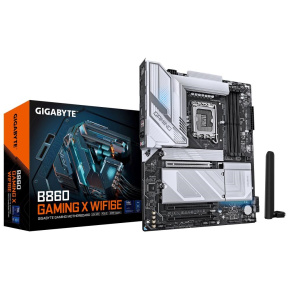 GIGABYTE MB Sc LGA1851 B860 GAMING X WIFI6E, Intel B860, 4xDDR5, 1xUSB4, 1xDP, 1xHDMI, WiFi, ATX