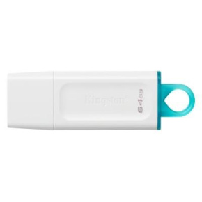 Kingston Flash Disk 64GB USB3.2 Gen 1 DataTraveler Exodia (White + Teal)