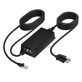 Poly PoE++ 65W 2.5G Adapter with 3.66m CAT6A Cable and Power Cord