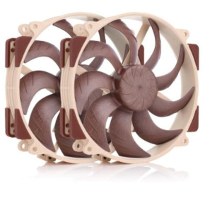 NOCTUA Ventilátor NF-A14x25r-G2-PWM-Sx2-PP, 2x 140mm, hnědá NOCTUA Ventilátor NF-A14x25r-G2-PWM-Sx2-PP, 2x 140mm, hnědá