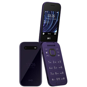 BAZAR - HMD Nokia 2660 Flip Dual SIM, 4G, fialová (2025), (CZ, SK, HU) - Poškozený obal (Komplet)