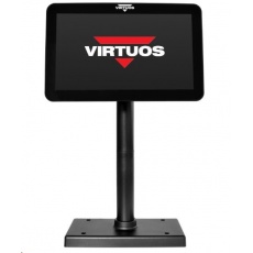 Virtuos 10,1" LCD barevný zákaznický monitor SD1010R, USB, černý