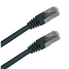 XtendLan patch kabel Cat5E, FTP - 5m, černý