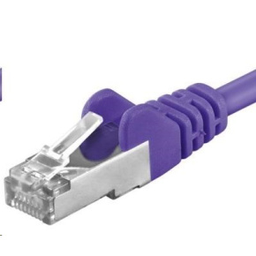 PREMIUMCORD Patch kabel CAT6a S-FTP, RJ45-RJ45, AWG 26/7 3m fialová PREMIUMCORD Patch kabel CAT6a S-FTP, RJ45-RJ45, AWG 26/7 3m fialová