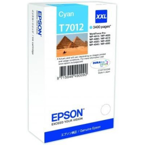 EPSON Ink bar WorkForce-4000/4500 - Cyan XXL - 3400str. (34,2 ml)