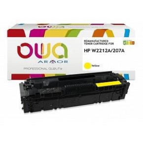 OWA Armor toner pro HP CLJ Pro MFP M255 yellow, 1.250 str., komp.s W2212A OWA Armor toner pro HP CLJ Pro MFP M255 yellow, 1.250 str., komp.s W2212A
