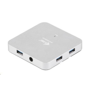 i-tec USB 3.0 Hub 4-Port Metal s napájecím adaptérem