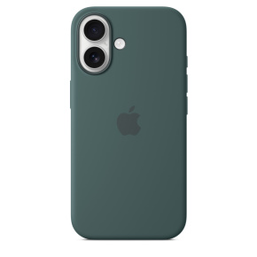 APPLE iPhone 16 Silicone Case with MagSafe - Lake Green