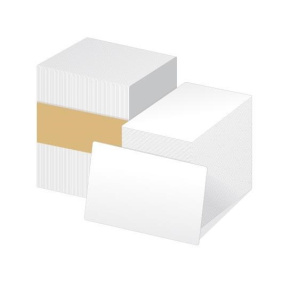 ZEBRA PVC 0,76 (30mil) karty pro ZXP/ZC , balení 500ks karet na potisk, bílá barva