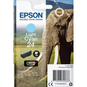 EPSON ink bar Singlepack "Slon" Light Cyan 24 Claria Photo HD Ink