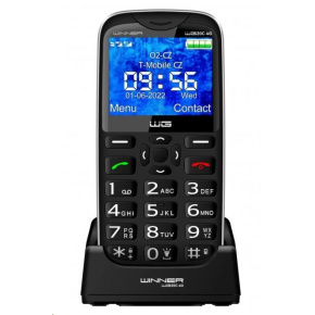 WG - Mobilní telefon WG20C, 4G, černá