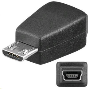 PREMIUMCORD Redukce USB 2.0 Mini B - Micro B (F 5pin/M) PREMIUMCORD Redukce USB 2.0 Mini B - Micro B (F 5pin/M)