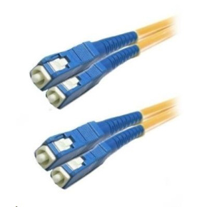 Duplexní patch kabel SM 9/125, OS2, SC-SC, LS0H, 2m