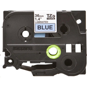 BROTHER TZE561 - kazeta TZ šířky 36mm, laminovaná TZE-561, modrá/černé písmo BROTHER TZE561 - kazeta TZ šířky 36mm, laminovaná TZE-561, modrá/černé písmo