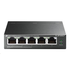 TP-Link switch TL-SF1005LP (5x100Mb/s, 4xPoE, 41W, fanless) TP-Link switch TL-SF1005LP (5x100Mb/s, 4xPoE, 41W, fanless)