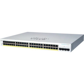 Cisco switch CBS220-48P-4X-UK (48xGbE,4xSFP+,48xPoE+,382W) - REFRESH