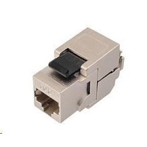 Solarix 10G samořezný keystone CAT6A STP RJ45 SXKJ-10G-STP-BK-SA Solarix 10G samořezný keystone CAT6A STP RJ45 SXKJ-10G-STP-BK-SA