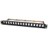 BAZAR - 19" modulární patch panel LEXI-Net 16port, černý - POŠKOZENÝ OBAL