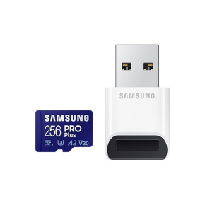 Samsung micro SDHC karta 256GB PRO Plus + USB adaptér - EOL Samsung micro SDHC karta 256GB PRO Plus + USB adaptér - EOL