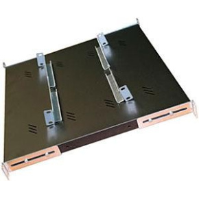 TRITON Police s perforací 19", 1U/550mm, nosnost 80kg, černá TRITON Police s perforací 19", 1U/550mm, nosnost 80kg, černá