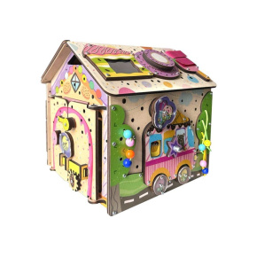 Activity board domeček svítící - Cukrovinky Activity board domeček svítící - Cukrovinky