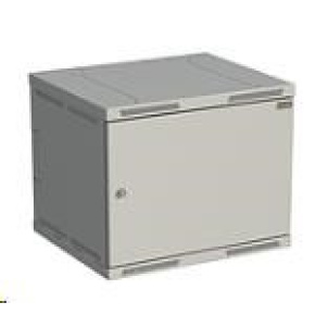 Solarix rozvaděč nástěnný SENSA 9U 500mm, dveře plech, RAL 7035 SENSA-9U-65-21-G Solarix rozvaděč nástěnný SENSA 9U 500mm, dveře plech, RAL 7035 SENSA-9U-65-21-G