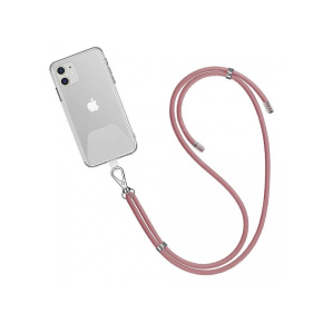 WG - Crossbody lace strap / transparent / soft pink WG - Crossbody lace strap / transparent / soft pink