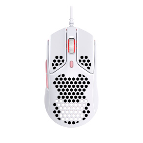 HyperX Pulsefire Haste - Gaming Mouse (White-Pink) (HMSH1-A-WT/G) - Myš