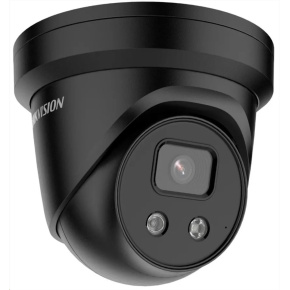 Hikvision DS-2CD2346G2-IU(2.8mm)(C)(BLACK), 4MPix IP Turret AcuSense kamera; IR 30m, IP67, mikrofon, černá Hikvision DS-2CD2346G2-IU(2.8mm)(C)(BLACK), 4MPix IP Turret AcuSense kamera; IR 30m, IP67, mikrofon, černá