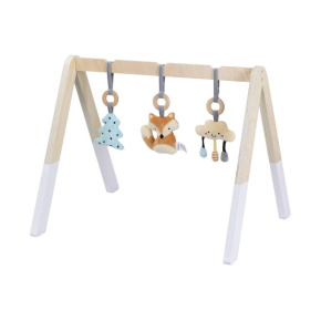 Dřevěná dětská hrazdička s liškou Dřevěná dětská hrazdička s liškou