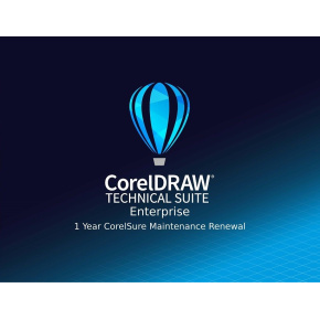 CorelDRAW Technical Suite Enterprise CorelSure Maintenance Renewal (1 Year) 5-50, EN/DE/FR/ES/BR/IT/CZ/PL/NL