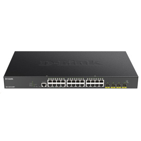 D-Link DGS-1250-28XMP 28-port Gigabit Smart PoE Switch, 24x GbE PoE+, 4x SFP+, PoE 370W D-Link DGS-1250-28XMP 28-port Gigabit Smart PoE Switch, 24x GbE PoE+, 4x SFP+, PoE 370W