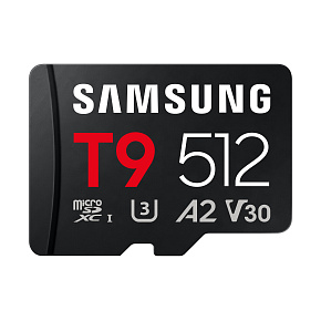 Samsung T9 microSD 512GB + USB Adaptér Samsung T9 microSD 512GB + USB Adaptér