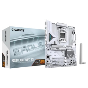 GIGABYTE MB Sc AM5 B850 EAGLE WF7 ICE, AMD B850, 4xDDR5, 1xHDMI, 1xDP, Wifi, ATX GIGABYTE MB Sc AM5 B850 EAGLE WF7 ICE, AMD B850, 4xDDR5, 1xHDMI, 1xDP, Wifi, ATX