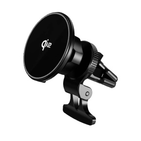 WG - Nabíječka do auta WG 40, bezdrátová 15W s Qi2, pro iPhony podporující MagSafe, černá WG - Nabíječka do auta WG 40, bezdrátová 15W s Qi2, pro iPhony podporující MagSafe, černá