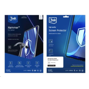 3mk All-Safe - AIO fólie Hammer Full Wet Fitting Tablet, 5 ks 3mk All-Safe - AIO fólie Hammer Full Wet Fitting Tablet, 5 ks