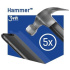 3mk All-Safe Hammer - Watch - (Reklamace)