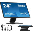 Iiyama ProLite T2454MSC-B3AG, Projected Capacitive, 10 TP, Full HD, USB, kit (USB), black