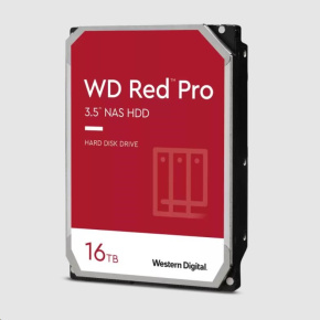 WD RED Pro NAS WD161KFGX 16TB, SATA III 3.5", 512MB 7200RPM, 259MB/s, CMR WD RED Pro NAS WD161KFGX 16TB, SATA III 3.5", 512MB 7200RPM, 259MB/s, CMR