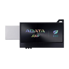 ADATA Externí SSD SC730 1TB, USB-C/A, USB 3.2 Gen2, černá