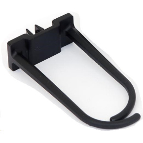 TRITON Plastový háček pro vedení kabeláže velký, 60x30mm, černý TRITON Plastový háček pro vedení kabeláže velký, 60x30mm, černý