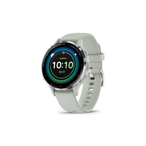 Garmin Venu® 3S, Silver/Sage grey, Silicone band Garmin Venu® 3S, Silver/Sage grey, Silicone band