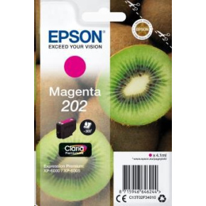 EPSON ink bar Singlepack "Kiwi" Magenta 202 Claria Premium Ink 4,1 ml EPSON ink bar Singlepack "Kiwi" Magenta 202 Claria Premium Ink 4,1 ml